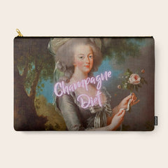 Champagne Diet' Marie Antoinette Carry All Pouch