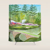 A Georgia Golf Course Shower Curtain