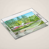 A Georgia Golf Course Acrylic Tray