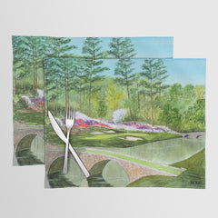 A Georgia Golf Course Placemat