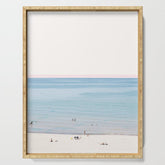 A Day at The Beach #society6 #decor #buyart Serving Tray