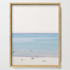 A Day at The Beach #society6 #decor #buyart Serving Tray