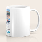 1966 MONACO Grand Prix Racing Poster Coffee Mug