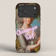 Champagne Diet' Marie Antoinette iPhone Case