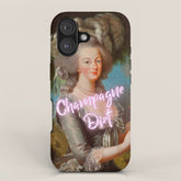 Champagne Diet' Marie Antoinette iPhone Case