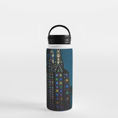 Confirmation of Love,' Magical Realism Portrait Painting by Boles����aw Biegas Water Bottle