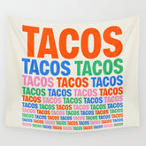 253 Tacos Wall Tapestry