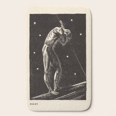"Night" by Rockwell Kent (1919) Bath Mat