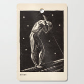 "Night" by Rockwell Kent (1919) Cutting Board