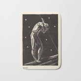 "Night" by Rockwell Kent (1919) Bath Mat