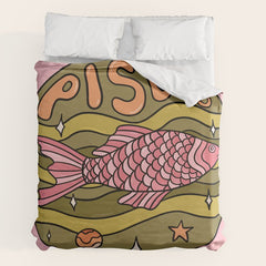 2020 Pisces Duvet Cover