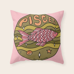 2020 Pisces Throw Pillow