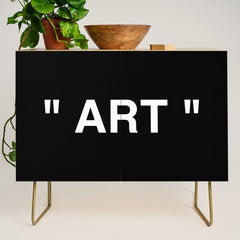 " Art " (Negative) Credenza
