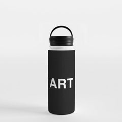 " Art " (Negative) Water Bottle