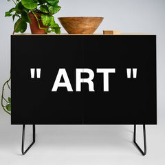 " Art " (Negative) Credenza