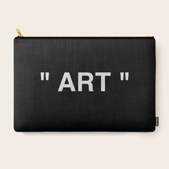 " Art " (Negative) Carry All Pouch