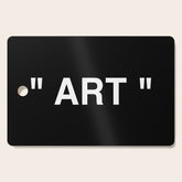 " Art " (Negative) Cutting Board
