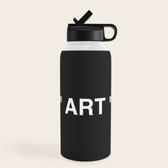 " Art " (Negative) Water Bottle