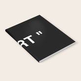 " Art " (Negative) Notebook