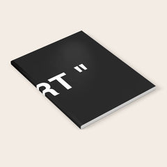 " Art " (Negative) Notebook