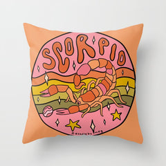2020 Scorpio Throw Pillow