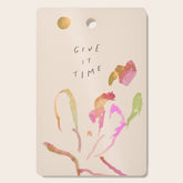 "Give It Time" Cutting Board