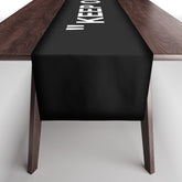 "KEEP OFF" Dark Edition Table Runner