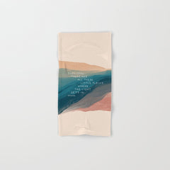 "Even Here, There Are All These Little Places Where The Light Gets In." Bath Towel