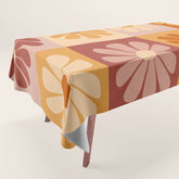 70's Daisy Bloom Tablecloth