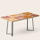 70's Daisy Bloom Coffee Table
