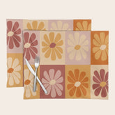70's Daisy Bloom Placemat