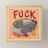 Fuck' Pigeon 05 Mini Art Print