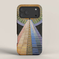 "Altarpiece" by Hilma af Klint (1907) iPhone Case