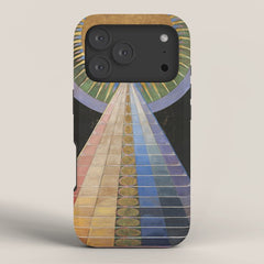 "Altarpiece" by Hilma af Klint (1907) iPhone Case