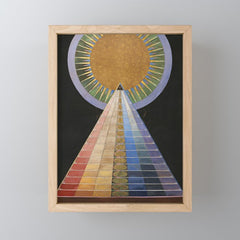 "Altarpiece" by Hilma af Klint (1907) Mini Art Print