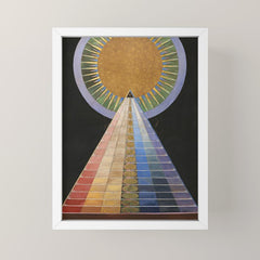 "Altarpiece" by Hilma af Klint (1907) Mini Art Print