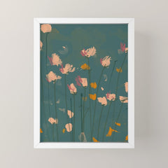 A Field Of Flowers Bloom Mini Art Print