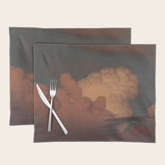 "Cloud Study" by Knud Baade, 1850 Placemat