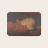 "Cloud Study" by Knud Baade, 1850 Bath Mat
