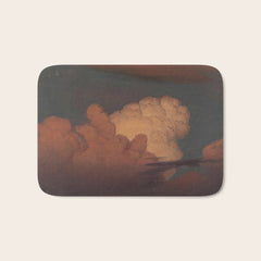 "Cloud Study" by Knud Baade, 1850 Bath Mat