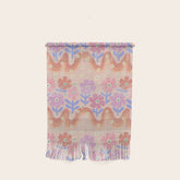 70s Retro Floral vibe Wall Hanging