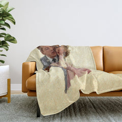 ...While You're Dancing Throw Blanket