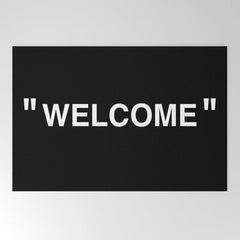 " Art " (Negative) Welcome Mat