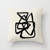 A Family Of Five Throw Pillow