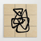 A Family Of Five Wood Wall Art