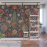 17th Century Persian Rug Print with Animals Wall Mural