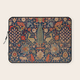 17th Century Persian Rug Print with Animals Laptop Sleeve