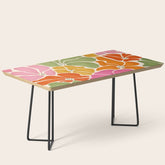 70's Florals Coffee Table