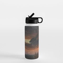 "Cloud Study over Poplars" by Knud Baade, circa 1830s-1840s Water Bottle