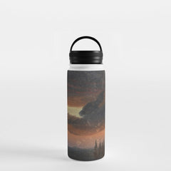 "Cloud Study over Poplars" by Knud Baade, circa 1830s-1840s Water Bottle